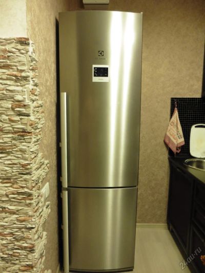 Лот: 5864992. Фото: 1. Холодильник electrolux EN53853AX. Холодильники, морозильные камеры