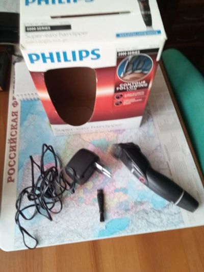 Лот: 10744808. Фото: 1. Машинка для стрижки волос Philips... Укладка и стрижка волос, бритьё, эпиляция
