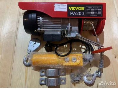 Лот: 23528854. Фото: 1. Лебедка электрическая vevor PA... Лебедки, тали