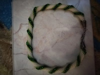 Лот: 25408702. Фото: 1. Колье из бисера(ручная работа... Бижутерия ручной работы