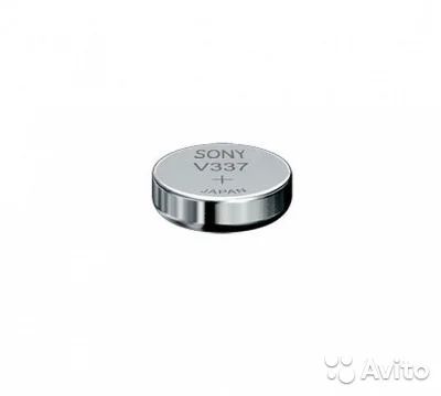 Лот: 7289885. Фото: 1. Батарейка SONY (337) (SR416SW... Батарейки, аккумуляторы, элементы питания