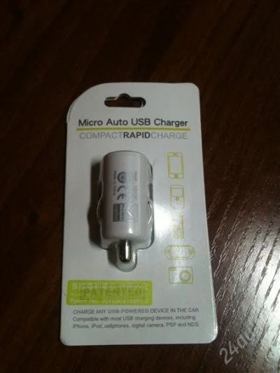 Лот: 1363807. Фото: 1. Микро авто USB Charger. Другое (смартфоны, связь, навигация)