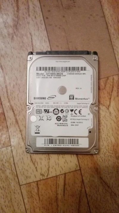 Лот: 9592544. Фото: 1. Жесткий диск Seagate / Samsung... Жёсткие диски (HDD)