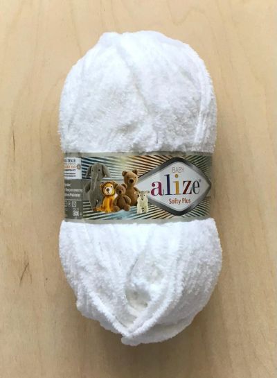 Лот: 17490146. Фото: 1. Пряжа Softy Plus Alize , 100... Ткани, нитки, пряжа