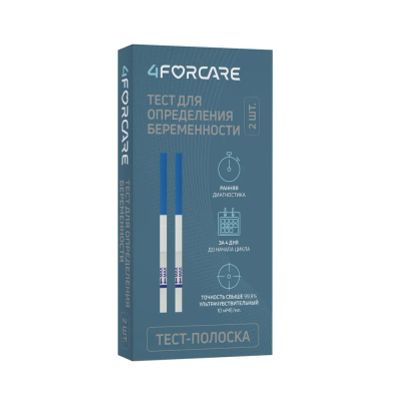 Лот: 25092197. Фото: 1. 4FORCARE Тест-полоска для определения... Лекарства