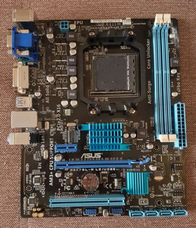 Лот: 11829461. Фото: 1. Материнская плата Asus M5A78L-M... Материнские платы