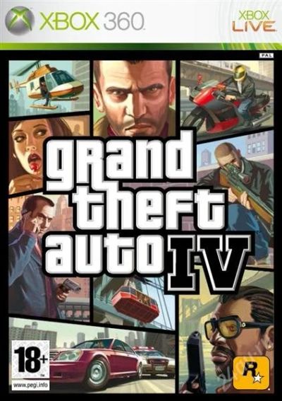 Лот: 983310. Фото: 1. gta 4 ( xbox360 )-лицензия. Игры для консолей
