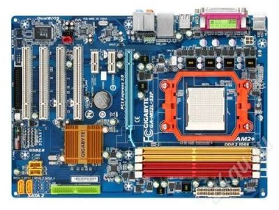 Лот: 493709. Фото: 1. Материнская плата SocketAM2+ Gigabyte... Материнские платы