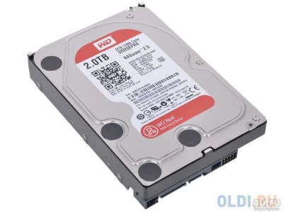 Лот: 9662816. Фото: 1. Диск 2000Gb WD RED WD20efrx. Жёсткие диски (HDD)