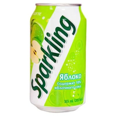 Лот: 20533183. Фото: 1. Напитки Sparkling, 355мл. Напитки