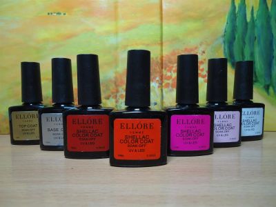 Лот: 3112719. Фото: 1. Гель-лак фирмы Ellore Shellac... Лак для ногтей