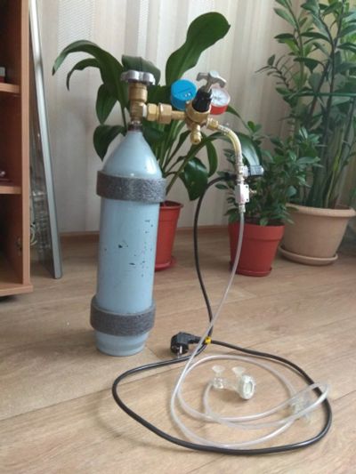 Лот: 15430162. Фото: 1. Установка подачи CO2 собранная... Оборудование