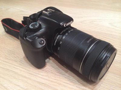 Лот: 3662128. Фото: 1. Фотоаппарат Canon EOS 1100D с... Цифровые зеркальные