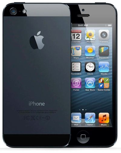 Лот: 2982194. Фото: 1. iphone 5 black 16gb. Смартфоны
