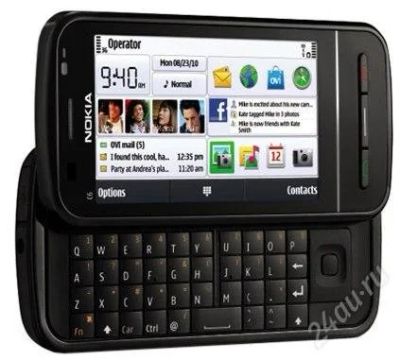 Лот: 2118754. Фото: 1. Боковой слайдер Nokia C6-00. Смартфоны