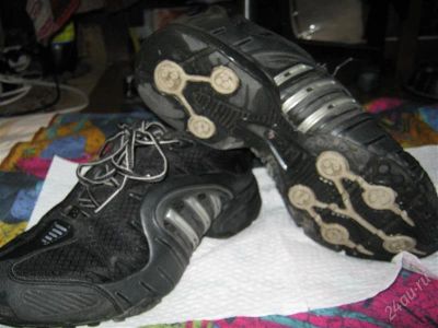 Лот: 1065372. Фото: 1. Кросовки "adidas climaprof" (размер... Кеды, кроссовки, слипоны
