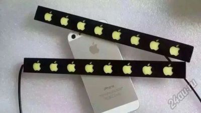 Лот: 9612633. Фото: 1. Дневные ходовые огни Apple COB... Детали тюнинга