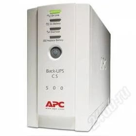 Лот: 2500926. Фото: 1. АPC Back-UPS CS 500 источник бесперебойного... ИБП, аккумуляторы для ИБП