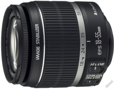Лот: 10567996. Фото: 1. Canon 18-55mm IS. Объективы