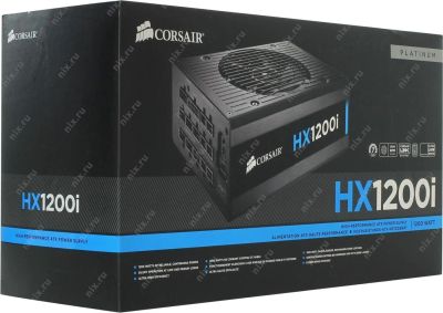 Лот: 10193227. Фото: 1. Блок Питания Corsair Hx1200I... Корпуса, блоки питания
