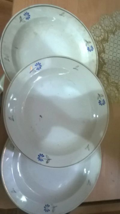 Лот: 8521255. Фото: 1. тарелка 3 шт. Тарелки, блюда, салатники