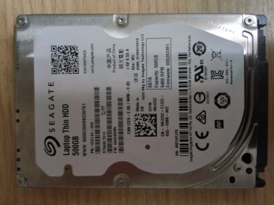 Лот: 12090587. Фото: 1. Laptop thin hdd 500gb. Жёсткие диски (HDD)