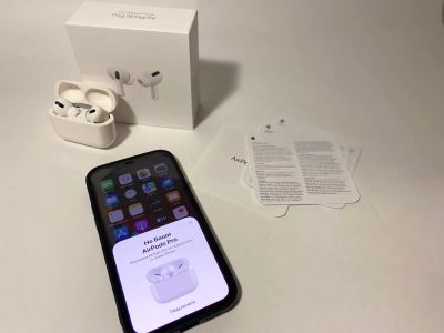 Лот: 19358685. Фото: 1. AirPods Pro наушники с шумоподавлением. Наушники, гарнитуры