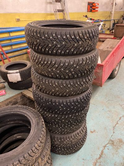 Лот: 18281923. Фото: 1. Nokian hakkapeliitta 8 155/65... Шины