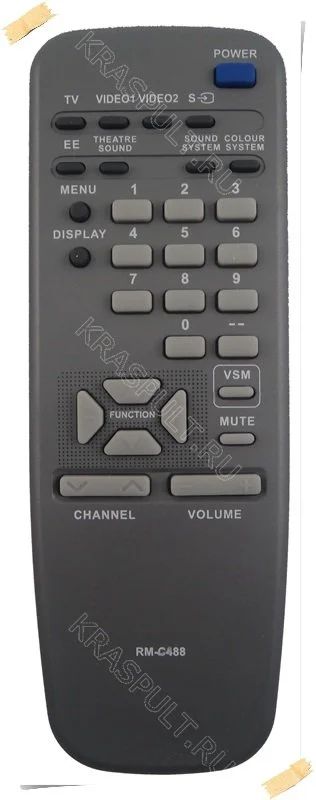 Лот: 10857871. Фото: 1. Пульт JVC RM-C488. Новый! Гарантия... Пульты ДУ