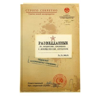 Лот: 7526252. Фото: 1. Ежедневник «Разведданные» 80 листов. Записные книжки, ежедневники, блокноты