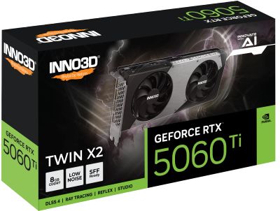 Лот: 25742732. Фото: 1. Новая видеокарта GeForce RTX 5060... Видеокарты