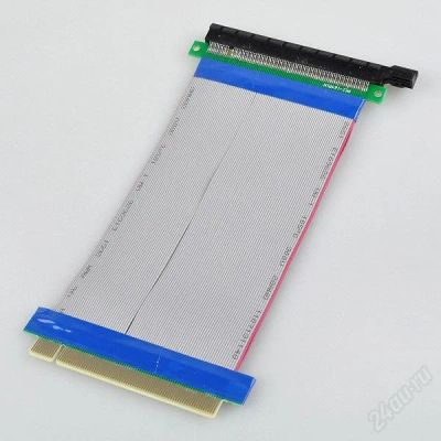 Лот: 3695642. Фото: 1. Удлинитель (райзер) riser PCI-E... Шлейфы, кабели, переходники