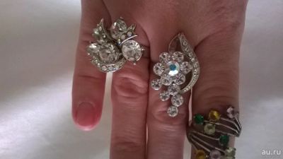 Лот: 8645954. Фото: 1. Кольца одним лотом2. Кольца, перстни