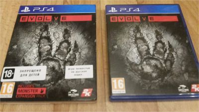 Лот: 9084336. Фото: 1. Evolve PS4 / Лицензионный диск... Игры для консолей