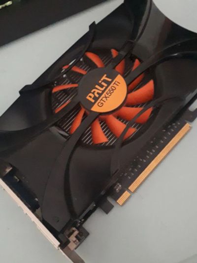 Лот: 19363821. Фото: 1. Видеокарта GTX 550 ti. Видеокарты