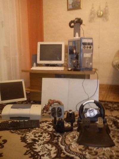 Лот: 3495341. Фото: 1. Компьютерный хлам. Рули, джойстики