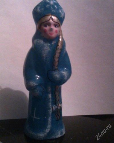 Лот: 2216738. Фото: 1. свеча снегурочка. Другое (домашний быт)
