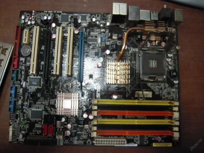 Лот: 5640871. Фото: 1. Материнская плата 775 ASUS P5KC... Материнские платы
