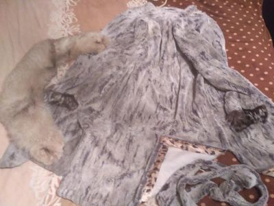 Лот: 10346978. Фото: 1. Продам мех для шубы кролик-бобер... Верхняя одежда