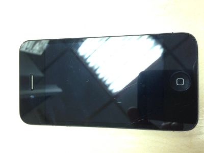 Лот: 3293104. Фото: 1. Iphone 4 Black 8GB РСТ. Смартфоны