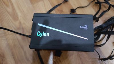 Лот: 25810740. Фото: 1. Блок питания Aerocool cylon 600w. Корпуса, блоки питания