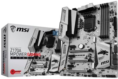 Лот: 11819537. Фото: 1. Материнская плата MSI Z170A Mpower... Материнские платы