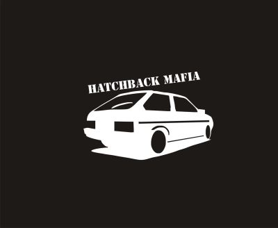 Лот: 3510141. Фото: 1. Наклейка Hatchback Mafia 2108. Наклейки автомобильные