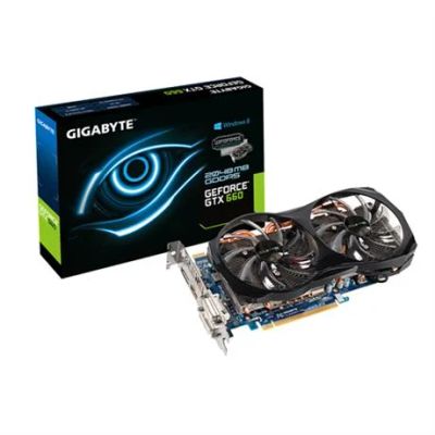 Лот: 3564418. Фото: 1. Gigabyte GV-N660WF2-2GD В отличном... Видеокарты