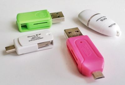 Лот: 5791918. Фото: 1. Универсальные USB / Micro SD... Дата-кабели, переходники