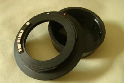 Лот: 4306055. Фото: 1. Переходник M42 - Canon EOS с чипом... Переходники