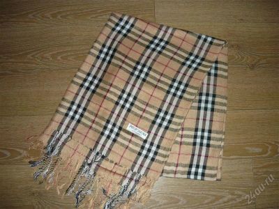 Лот: 1196181. Фото: 1. палантин Burberry новый. Шарфы, платки