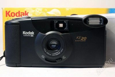Лот: 334361. Фото: 1. KODAK KE-20 с коробкой и инструкцией... Плёночные компактные