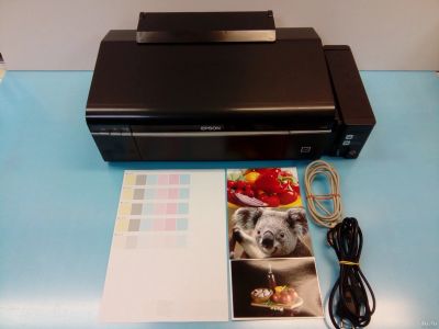 Лот: 14498872. Фото: 1. Печатающий принтер Epson L800... Струйные принтеры