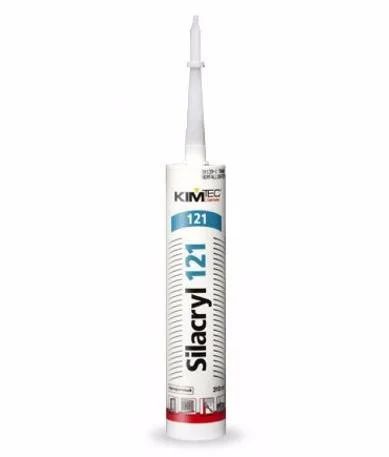 Лот: 10703903. Фото: 1. Герметик Silacryl 121 белый 310мл. Клеи, герметики, пена монтажная, клейкие ленты